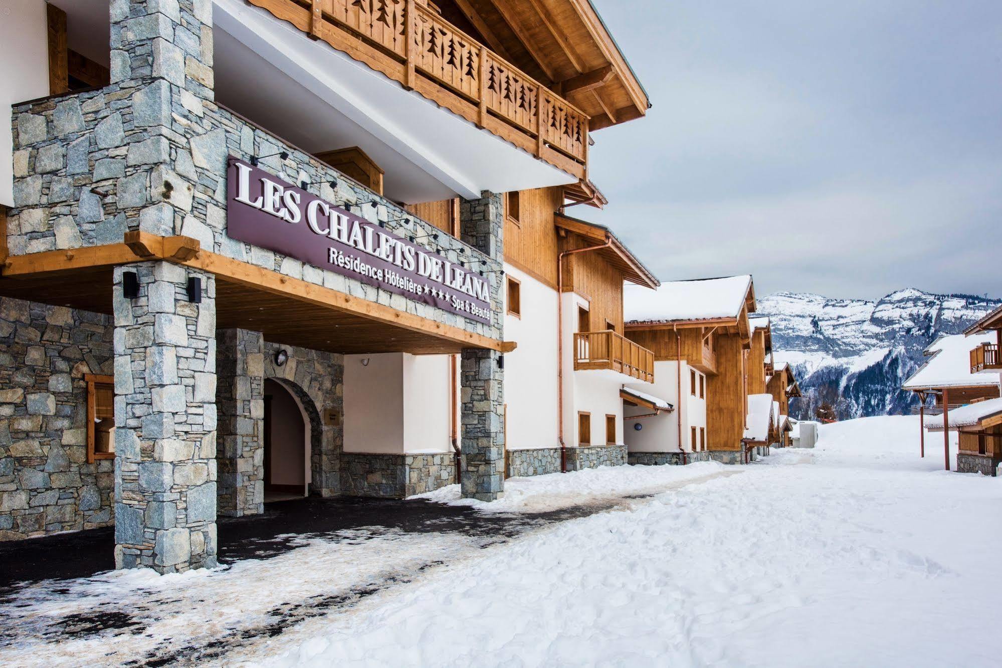 Cgh Residences And Spa Les Chalets De Leana Les Carroz d'Araches Kültér fotó