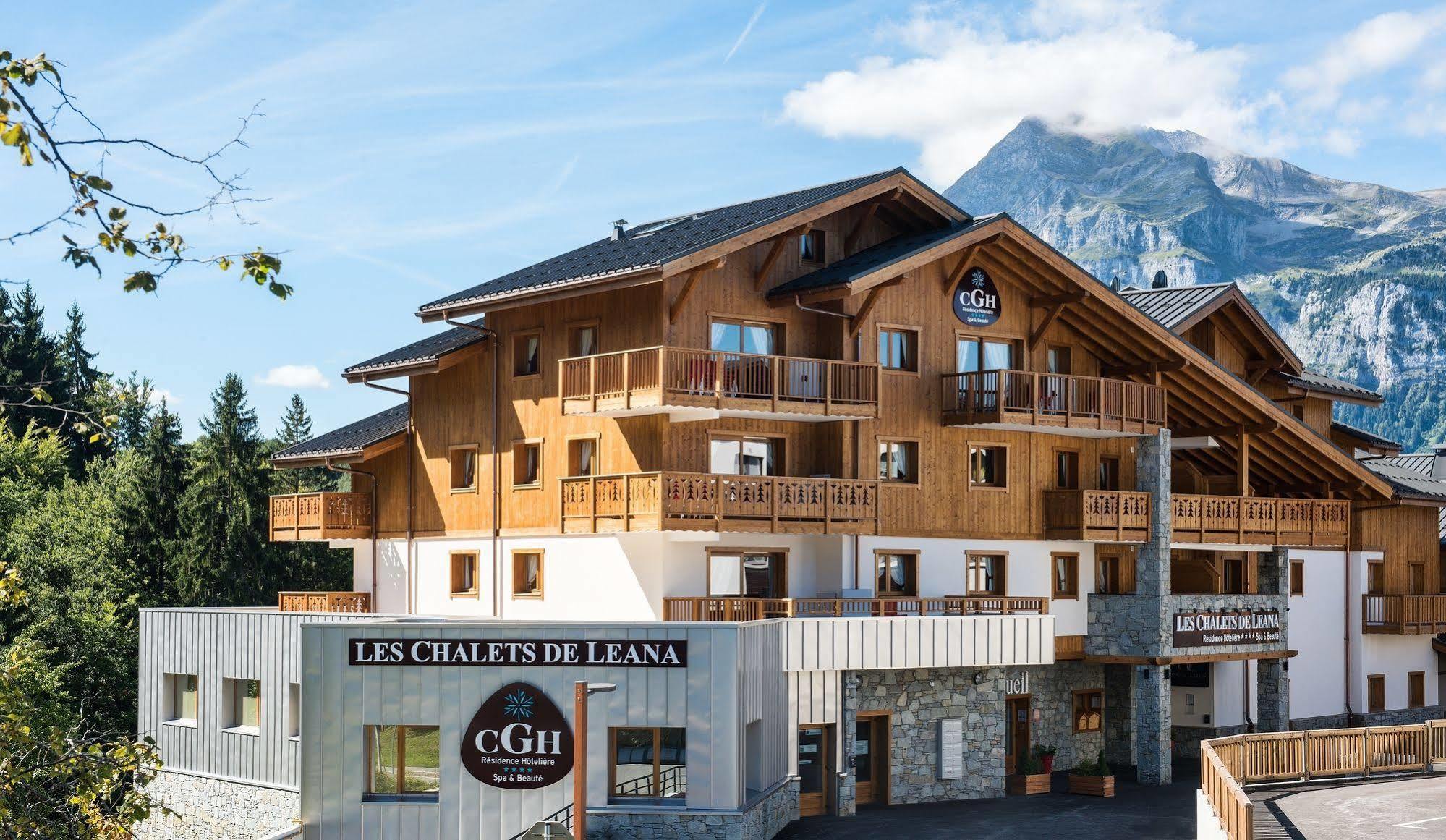 Cgh Residences And Spa Les Chalets De Leana Les Carroz d'Araches Kültér fotó